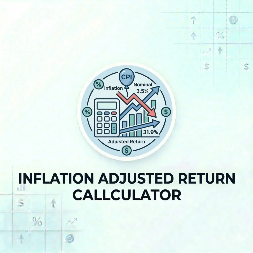 Inflation Adjusted Return Calculator | TRADE by KAYAHA